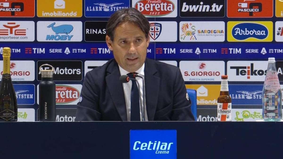 Inzaghi in conferenza: "Contento dei ragazzi, ho fatto i complimenti a Thuram. Mkhitaryan? Solo una botta"