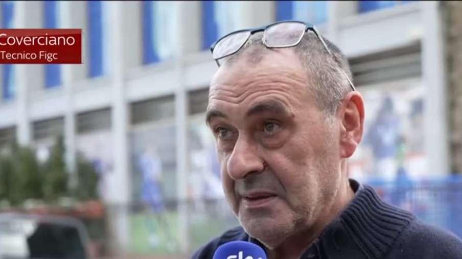 Sarri: "Panchina d'Oro premio strano. Se si fosse votato a fine campionato, avrebbe vinto Motta"
