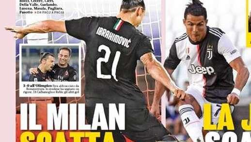 Prima pagina GdS - L'Inter cerca Eriksen e il secondo posto