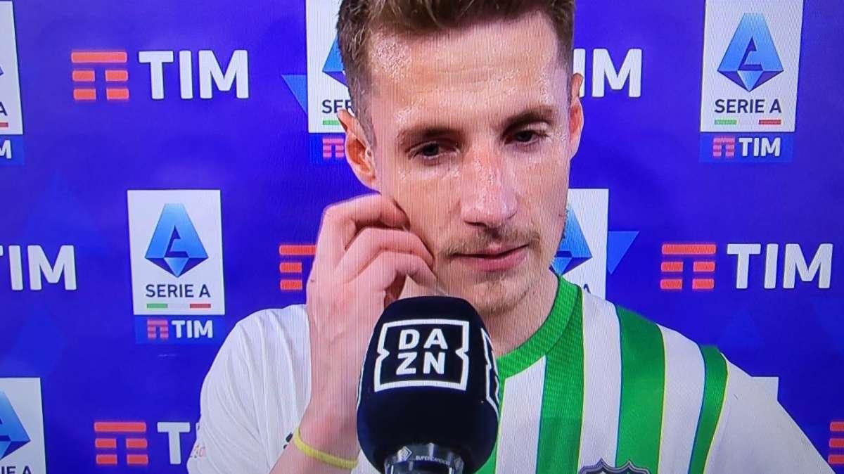 Pinamonti torna al gol: "La Roma mi porta bene. Ma la cosa importante è aver segnato"