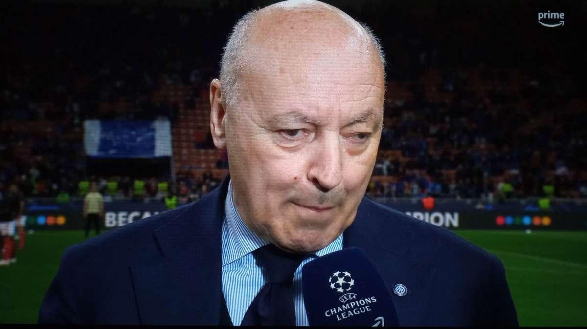 Marotta a Prime: "Piano per Inzaghi in caso di eliminazione? Non ci voglio pensare"