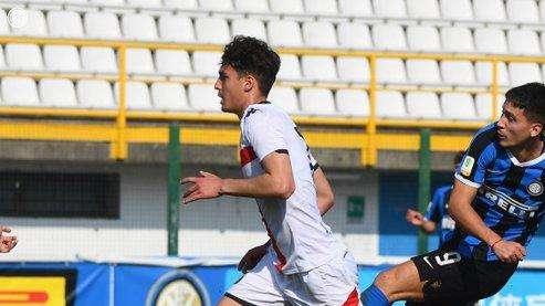 Satriano esulta: "Contento per la vittoria e per il primo gol con l'Inter"