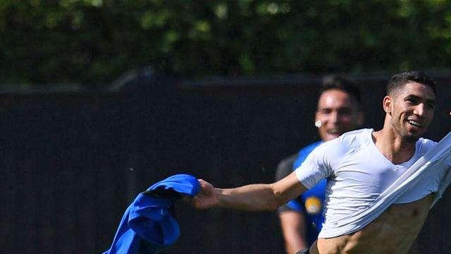 VIDEO - Hakimi non si ferma mai: super gol in allenamento ad Appiano 