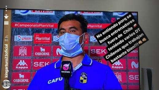 La polemica di Vidal: "Perché si cerca un ct straniero per il Cile?"