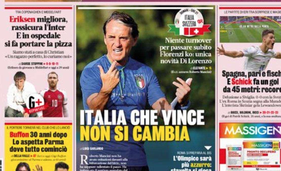 Prima GdS - Eriksen migliora, rassicura l'Inter. E in ospedale si fa portare la pizza