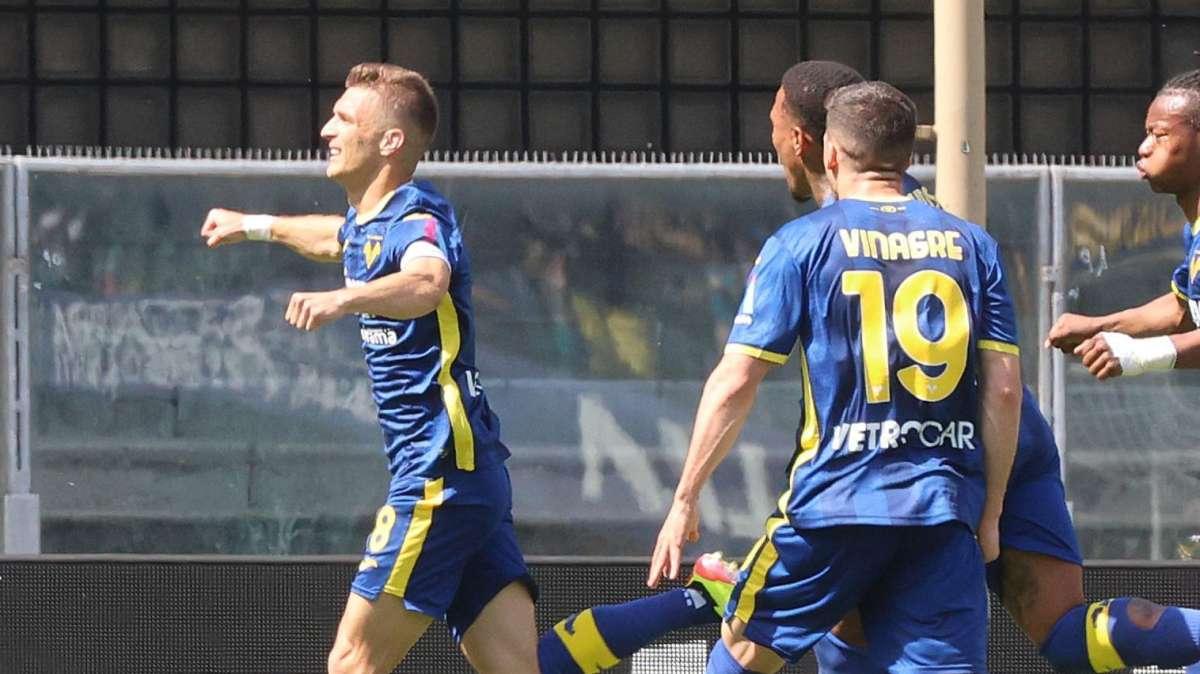 Colpo di coda del Verona, 2-1 alla Fiorentina. Finisce senza reti tra Empoli e Frosinone