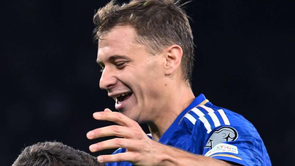 Sky - Barella, problema al retto femorale che non preoccupa. Staff medici di Inter e Nazionale in contatto