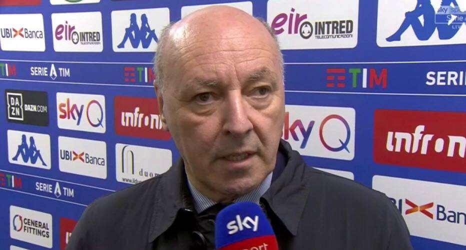 Marotta: "A Lautaro interessa solo l'Inter, da qui va via solo chi lo chiede. Eriksen si è inserito benissimo"