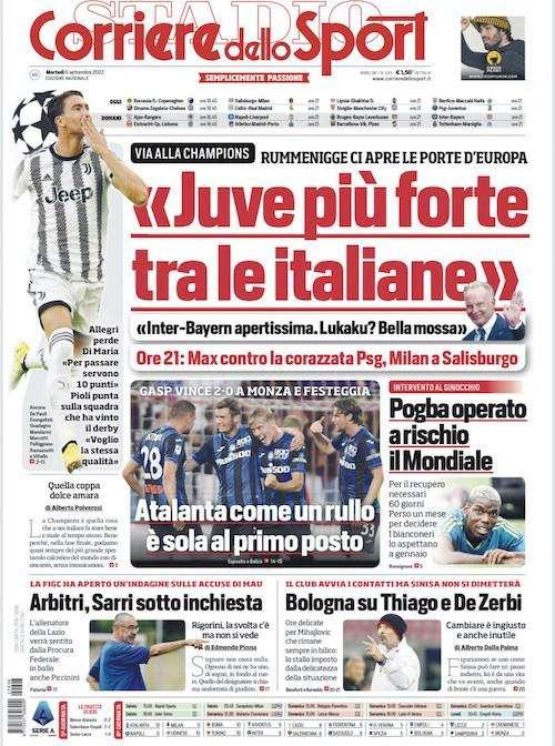 Prima CdS - Rummenigge: "Inter-Bayern apertissima. Lukaku? Bella mossa"