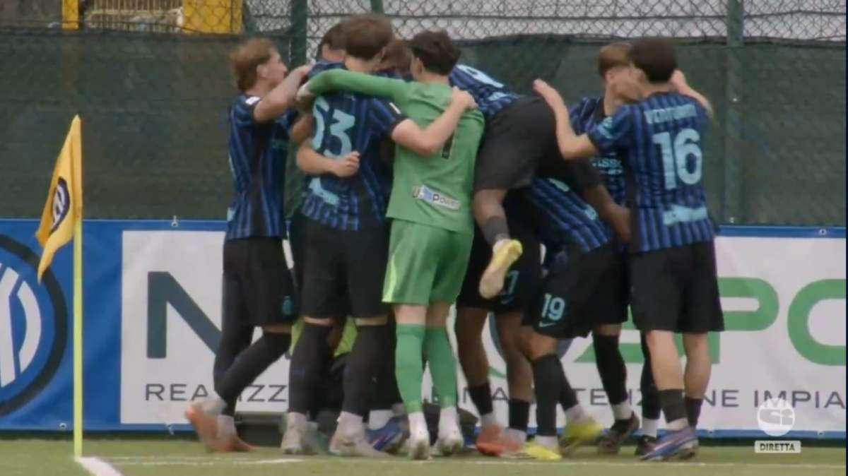 L'Inter U20 ha un carattere così: i nerazzurri vanno sotto 0-2 con la Lazio, rimontano e vincono 3-2 al 94'