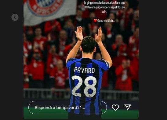 Pavard 'giustifica' la sua esultanza in Champions: "Non si è mai trattato di mancare di rispetto ai tifosi del Bayern"