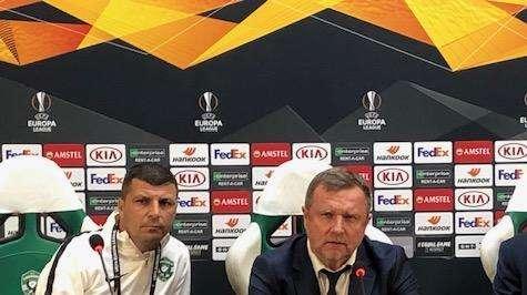 Ludogorets, Vrba: "Buona gara, ma che errore sul loro secondo gol"