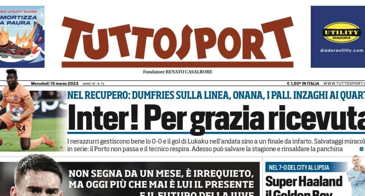 Prima TS - Inter! Per grazia ricevuta. Finale da infarto: salvataggi miracolosi in serie 