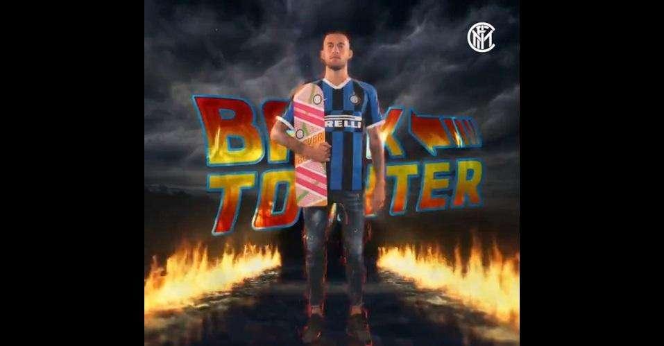 VIDEO - Biraghi come Marty McFly: "Back to Inter"