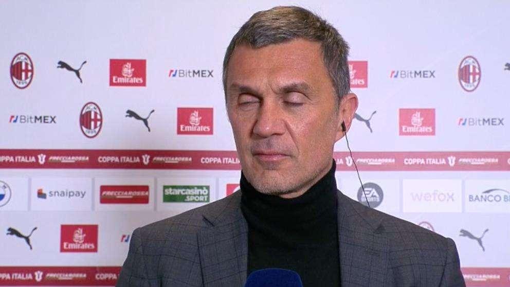 Milan, Maldini a Mediaset: "In queste partite le tensione è naturale. Lotteremo per lo scudetto, nessuno domina"