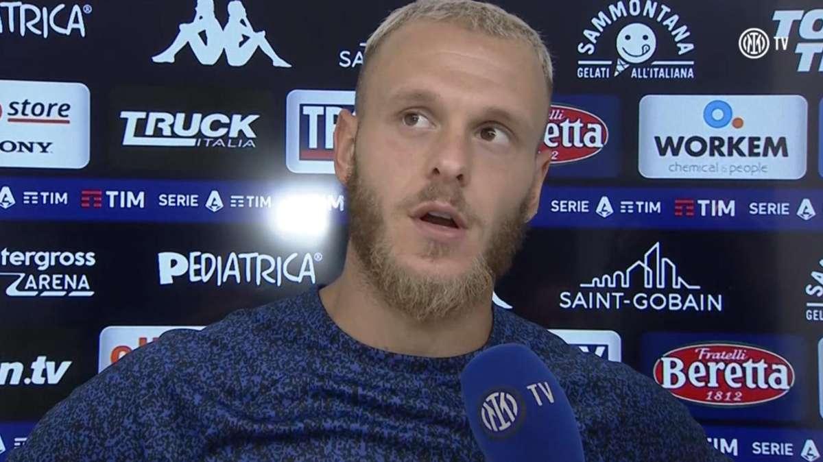 Dimarco a ITV: "Gran gol, ma contava la vittoria. Dedico la rete ad Arnautovic"