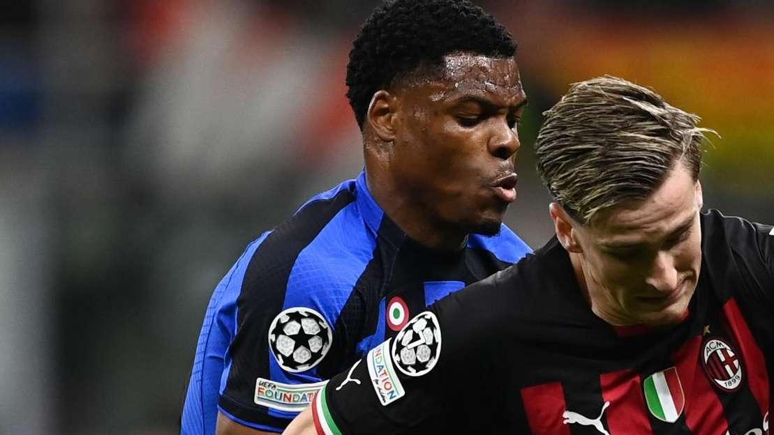Milan-Inter, le pagelle - Barella come la talpa, Calhanoglu da denuncia. Dumfries non molla