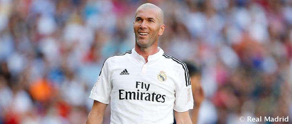 Zidane: "Che affetto i tifosi. Ma oggi ho un altro ritmo"