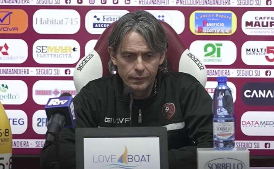 Reggina, F. Inzaghi: "Con l'Inter sarà una bella serata. Fabbian spento? Gioca da tanto"