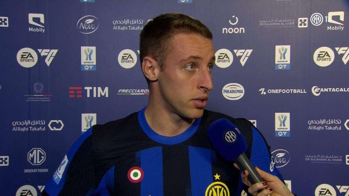 Frattesi a ITV: "Partita iniziata mentalmente bene, ora vogliamo la coppa"
