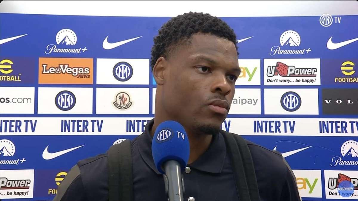 Dumfries a ITV: "Il Sassuolo ha qualità, ha battuto la Juve. Ma siamo concentrati e vogliamo vincere"