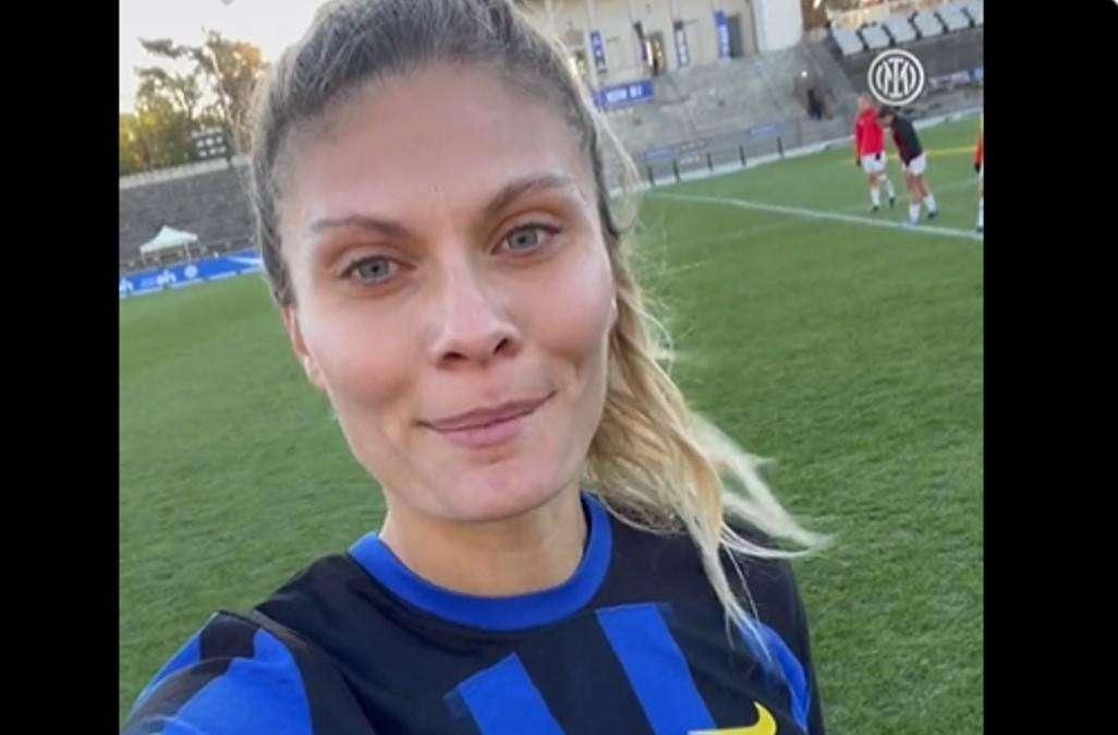 Cambiaghi ai tifosi dell'Inter Women: "Felice del gol e di aver contribuito alla vittoria"