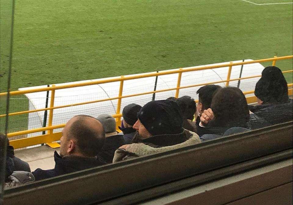 Inter-Novara, nutrita rappresentanza nerazzurra in tribuna al Breda: Spalletti, Ausilio, Baccin e Samaden