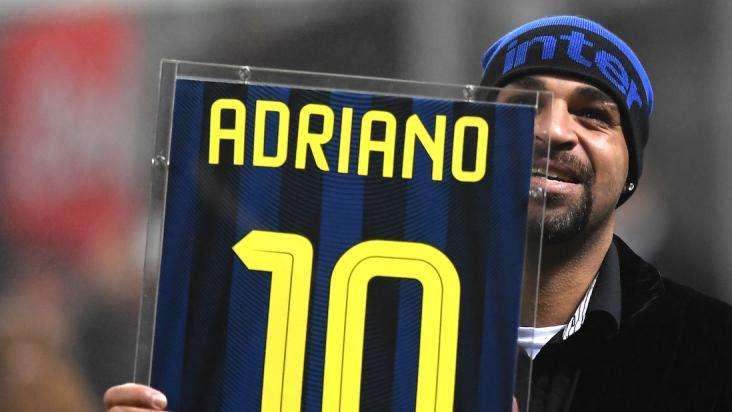 Adriano: "Inter fra i club migliori dove sono stato. Ritiro? Non ci penso"