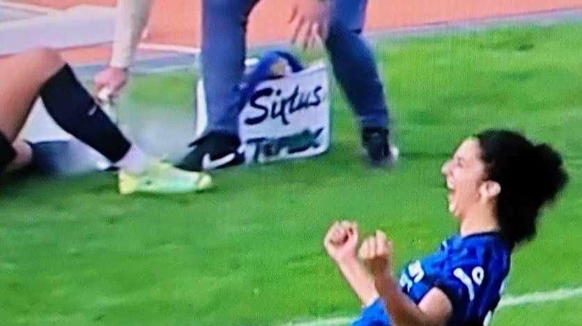 Riecco Karchouni: rigore della francese all'88esimo, l'Inter Women strappa l'1-1 alla Roma