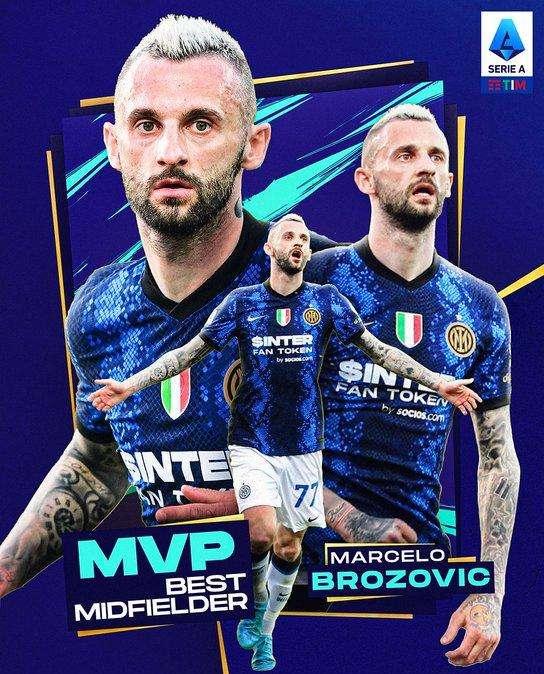 Brozovic tra gli MVP della Serie A 2021/22, la Lega lo esalta: "Geometrie, equilibrio, inventiva e potenza"
