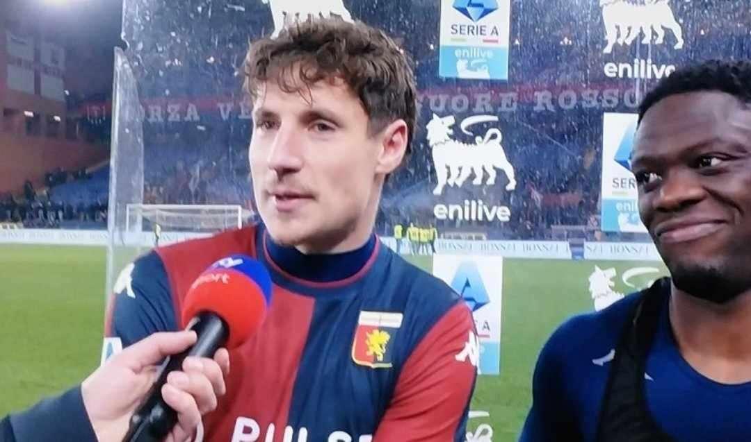 Genoa, Pinamonti tra due ex: "Radu grande portiere, l'ha dimostrato anche oggi. Inter? Sarà molto difficile"