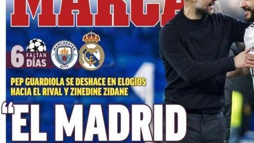 Prima pagina Marca - Angel Torres: "Se battiamo l'Inter, avremo buone opportunità di vincere l'EL"