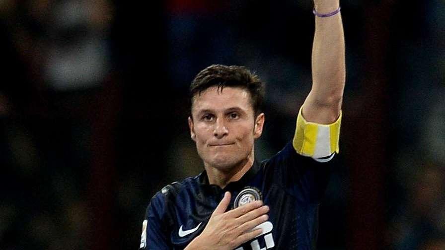 Zanetti: "Ritiro della 4? Sarebbe un onore per me"