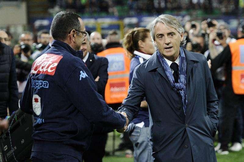 TS - Mancini-Sarri, pace fatta dopo le polemiche