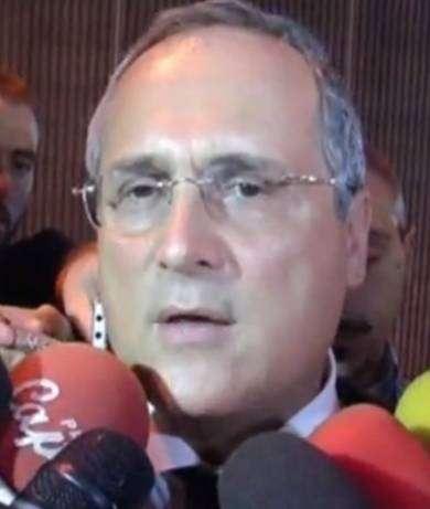 Lotito carica la Lazio: "Onoriamo la maglia"