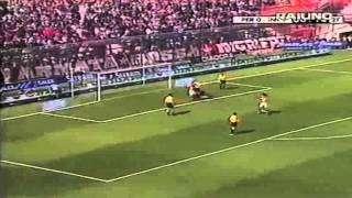 VIDEO - LE PARTITE DEL GIORNO - Il capolavoro di Recoba a Perugia, Pazzini immarcabile a Cesena