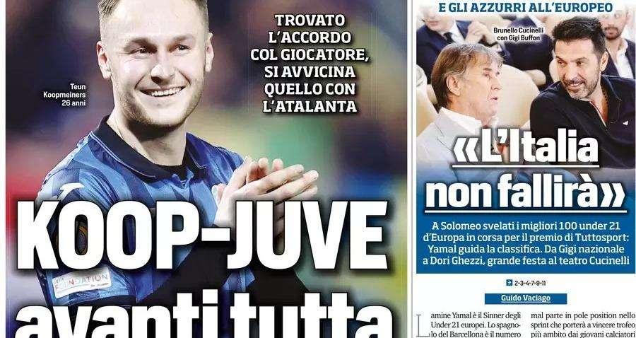 Prima TS - Koop-Juve, avanti tutta. Euforia Napoli che ora aspetta Lukaku