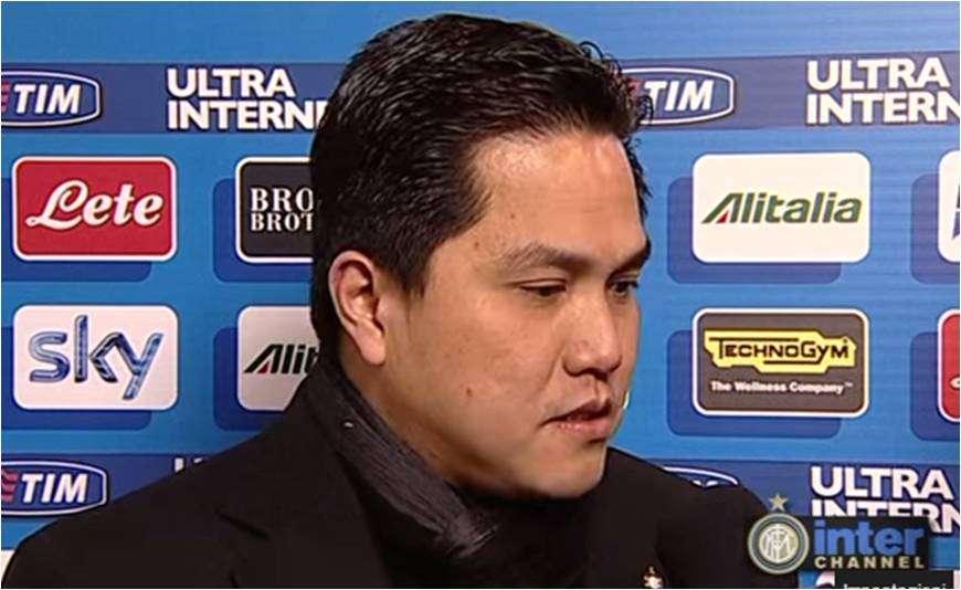 Thohir: ''Voglio un'Inter competitiva ai massimi livelli. Mou e mercato..."