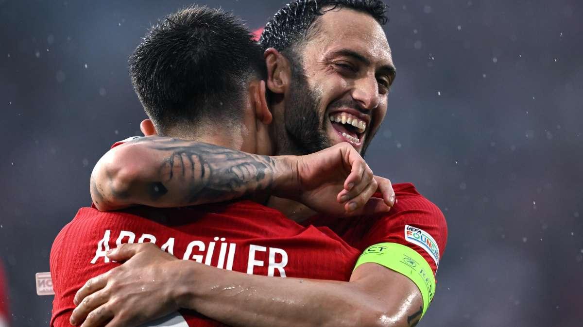 Euro 2024, la Turchia parte con una vittoria: tris alla Georgia. Calhanoglu lascia il campo nel recupero 