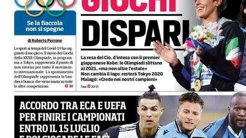 Prima CdS - Lo Scudetto in 45 giorni: accordo Eca-Uefa per finire i campionati e giocare le fasi finali delle coppe
