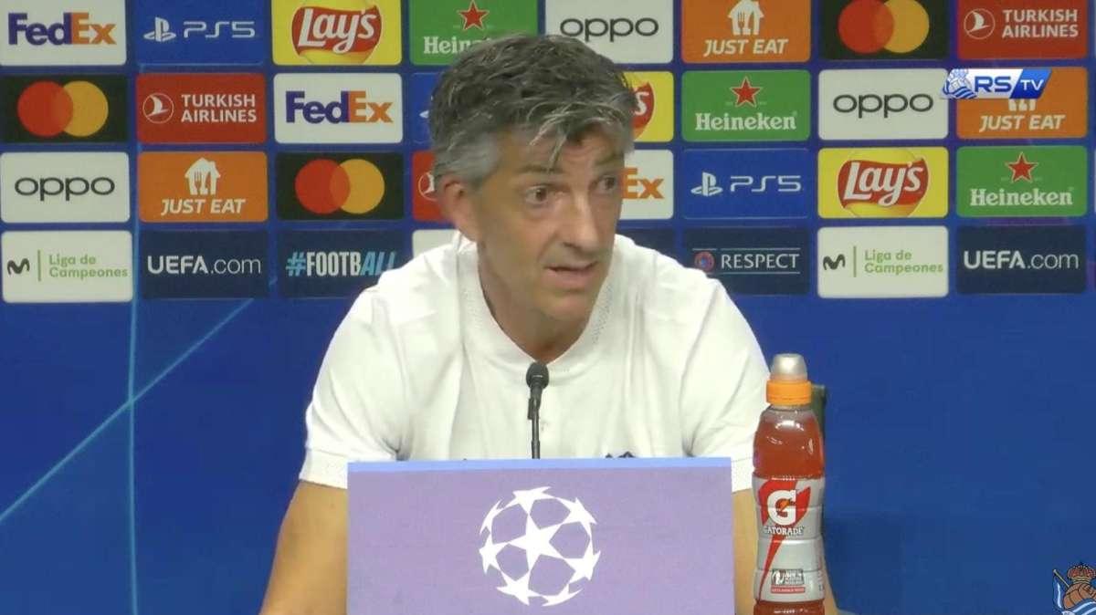 Real Sociedad, Alguacil: "Se parlo della forza dell'Inter, qualcuno penserà che sia meglio non scendere in campo"