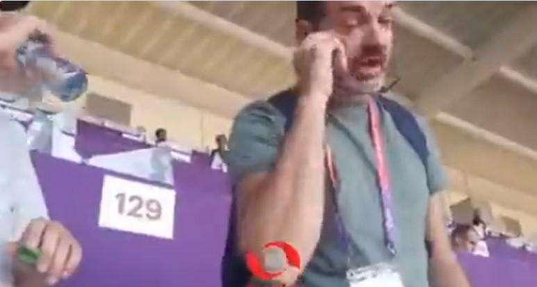 L'Iran vince, emozione Stramaccioni: l'ex tecnico dell'Inter in lacrime nel dopopartita