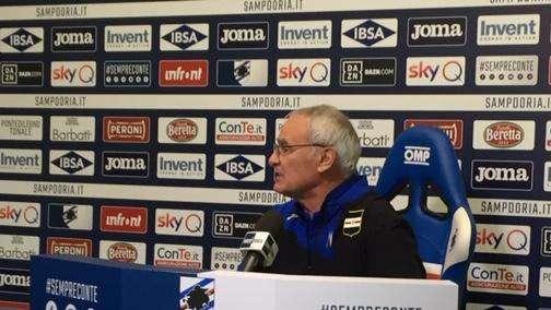 Ranieri: "Arrabbiato con Thiago Motta? Lo dico in modo molto carino"