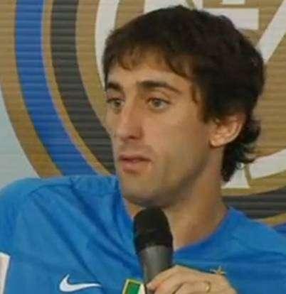 Milito contento per la prima a San Siro