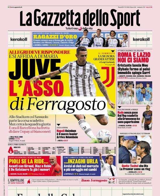 Prima GdS - Inzaghi urla, avvisi al club sul mercato e più coraggio nei cambi. Radu senza pace