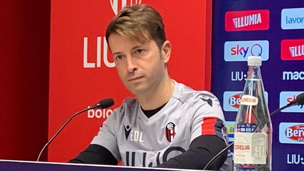 Bologna, De Leo: "Contro l'Inter non vogliamo mollare. Recuperiamo due squalificati e forse Medel"