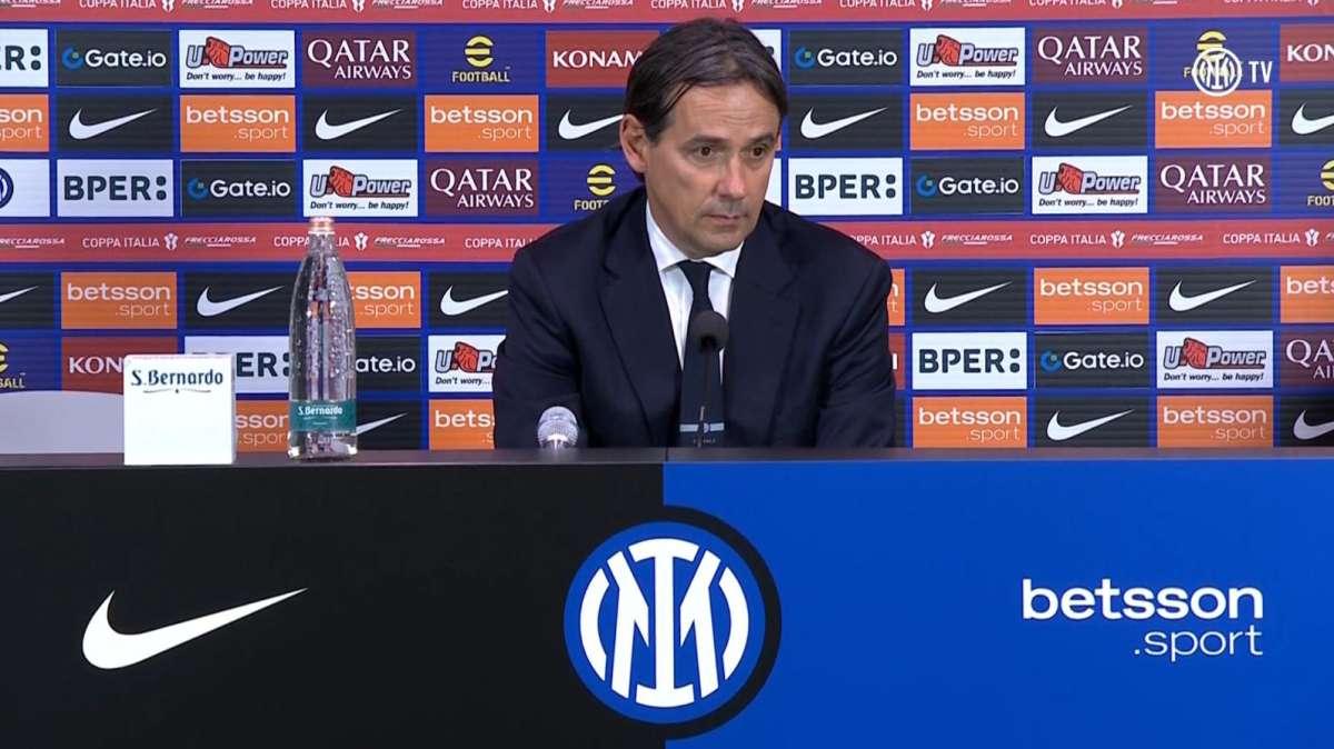 Inzaghi in conferenza: "Primo tempo da squadra seria, ma l'1-0 è inaccettabile. Infortunati? Non ci sono certezze"