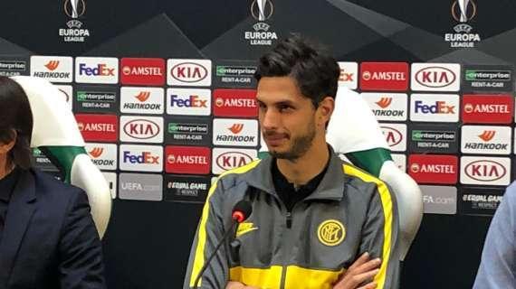 Ranocchia: "Europa League, vogliamo arrivare lontano. Padelli? Massima fiducia"