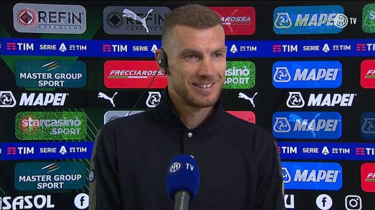 Dzeko a ITV: "Finalmente il centesimo gol, sono felice. Oggi non ci siamo vergognati di restare anche bassi"