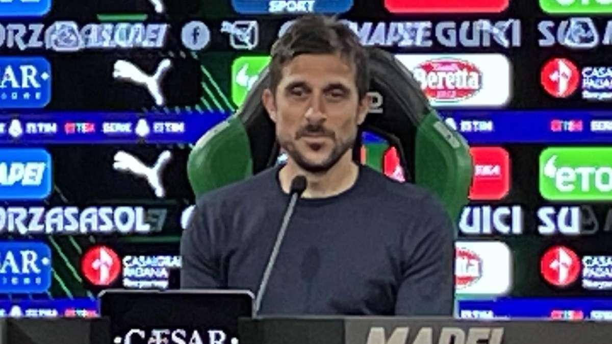 Sassuolo, Dionisi: "Contro l'Inter soddisfatto dell'atteggiamento. Ora testa alla Fiorentina"